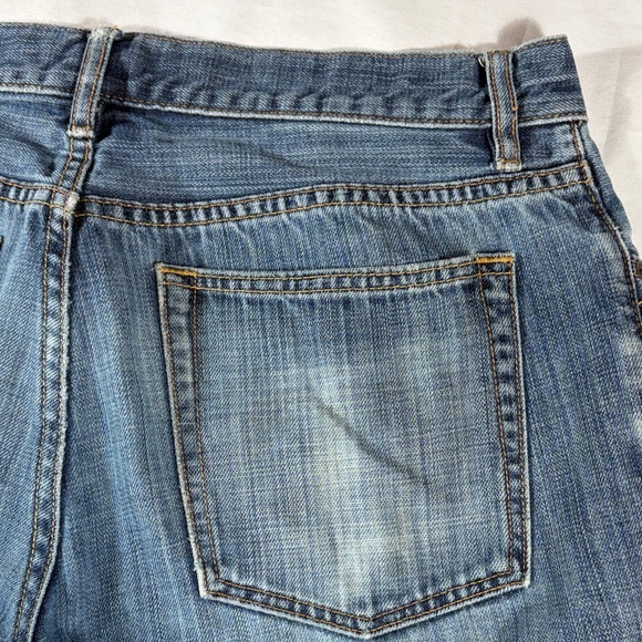 Gap 1969 mens medium blue wash Vintage Bootcut denim jeans - size 33x32 - Picture 6 of 14